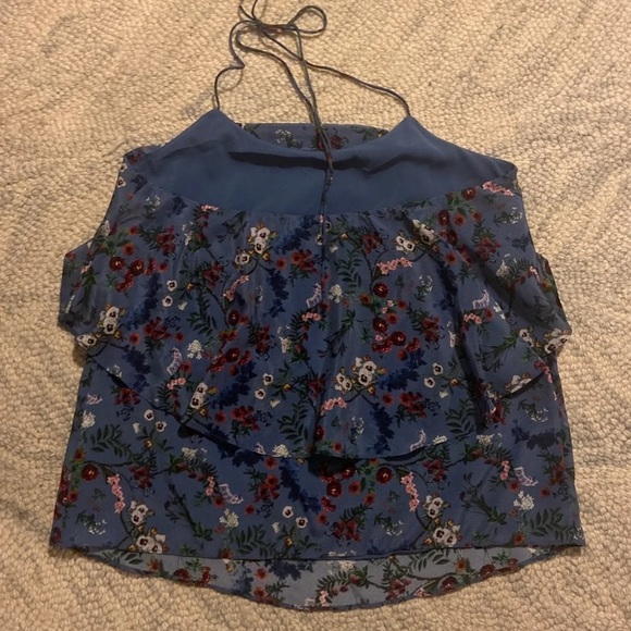 Alice + Olivia Floral Halter Top - Picture 4 of 7